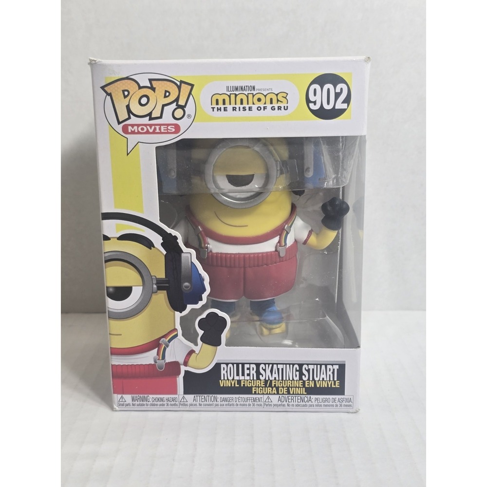Funko‎ Pop! Minions The Rise Of Gru #902 Roller Skating Stewart